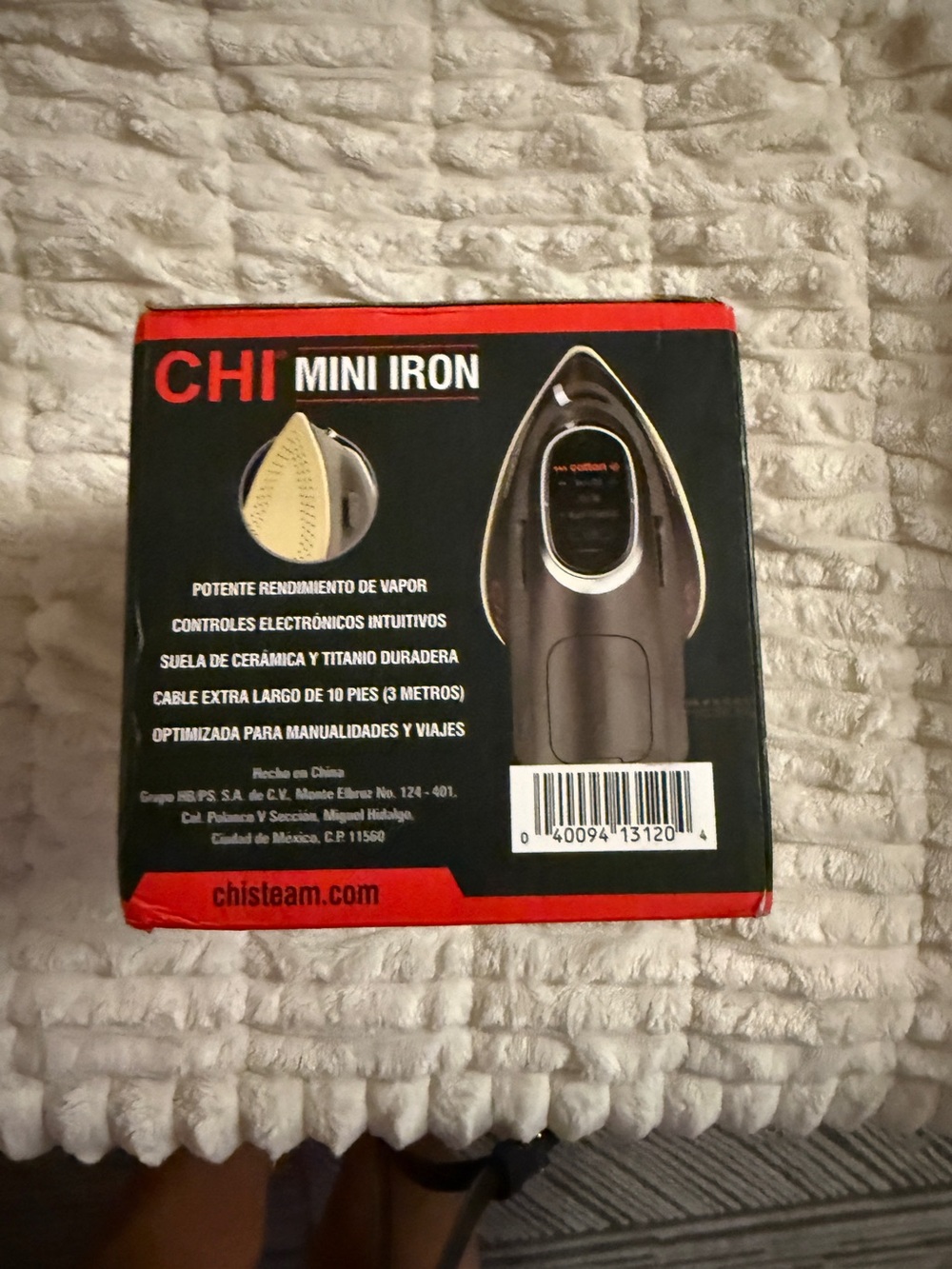 CHI Mini Travel Iron NWT - Picture 10 of 13
